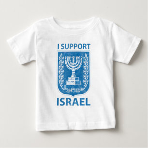 T-shirt Vintage da brasão de Israel
