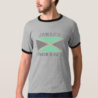 T-shirt Vintage do atletismo de Jamaica