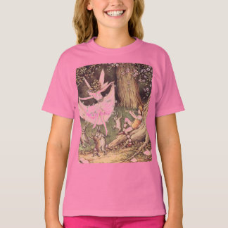 T-SHIRT VINTAGE FAIRY FAY - PINKIE DANCING FAIRY
