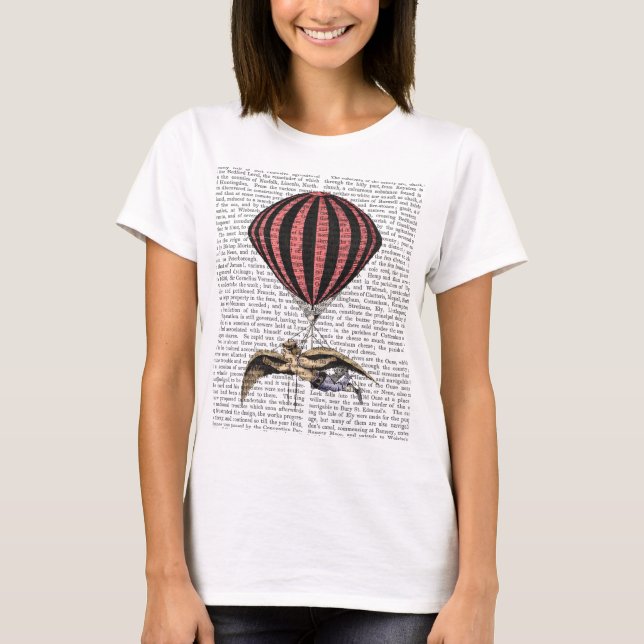 T-shirt Vintage Flying Machine (Frente)