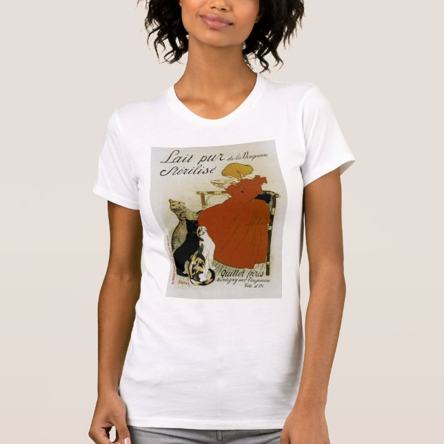 T-shirt Vintage French milk Ad (Frente)