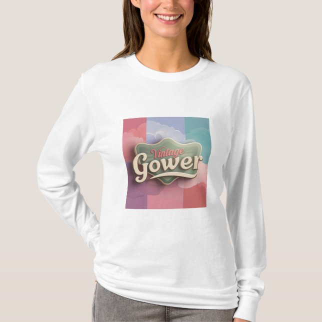 T-shirt "Vintage Gower"  (Frente)