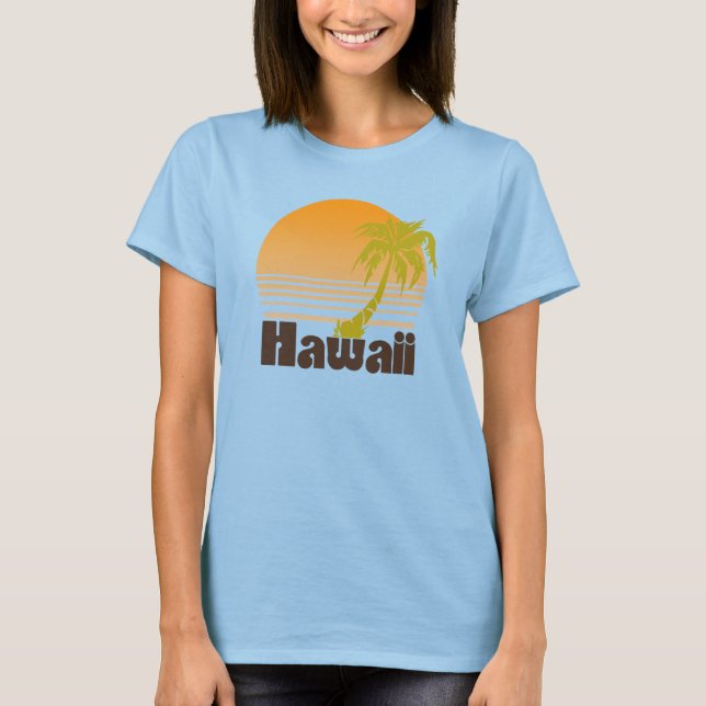 T-shirt Vintage Hawaii (Frente)