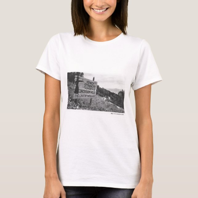 T-shirt Vintage Jackson Hole (Frente)