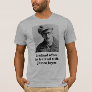 T-shirt Vintage James Joyce Portrait