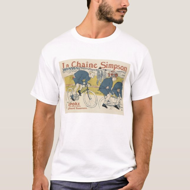 T-shirt Vintage La Chaine Simpson (Frente)