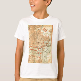 T-shirt Vintage London Street Map