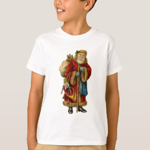 T-shirt Vintage Papais noeis de Natal do Vintage