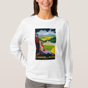 T-shirt Vintage PosterEurope de Honore Les Bains