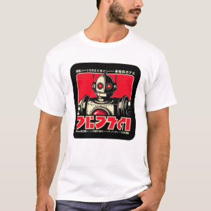 t-shirt Vintage robot sci-fi