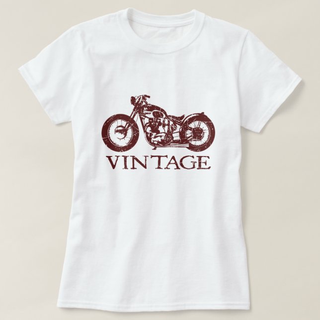 T-shirt Vintage Triumph (Frente do Design)