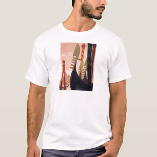 T-shirt Vintage Venezia Gondolas