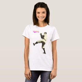 T-shirt Vintage Vintage Baseball Pitcher