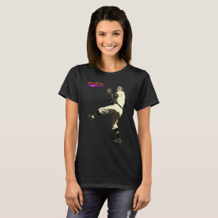 T-shirt Vintage Vintage Baseball Pitcher