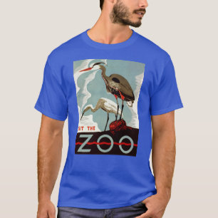 T-shirt Vintage Visite o Zoo