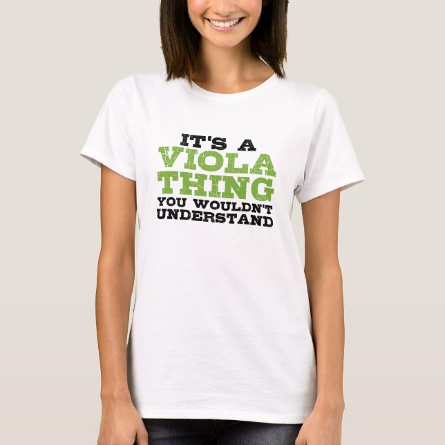 T-shirt Viola Thing (Frente)