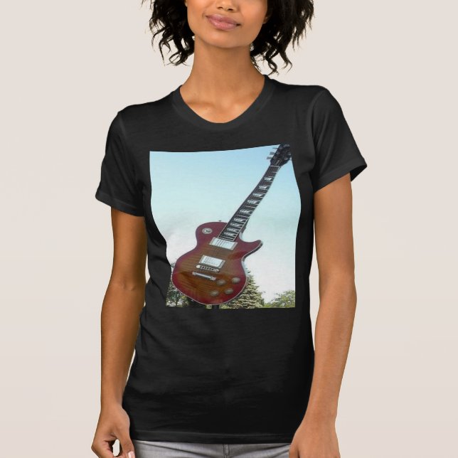 T-shirt Violão elétrico (Frente)