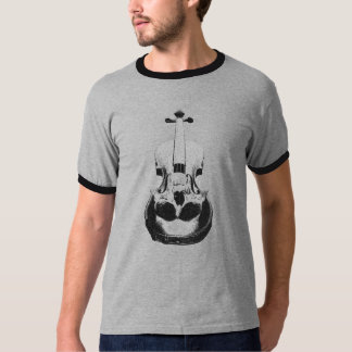 T-shirt Violino do crânio