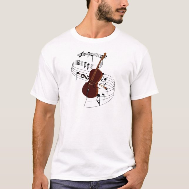 T-shirt Violoncelo (Frente)