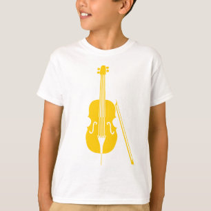 T-shirt Violoncelo - âmbar