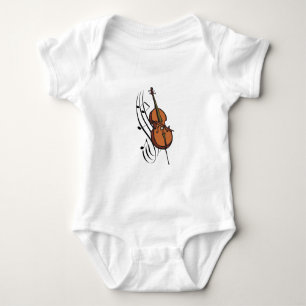 T-SHIRT VIOLONCELO E MÚSICA