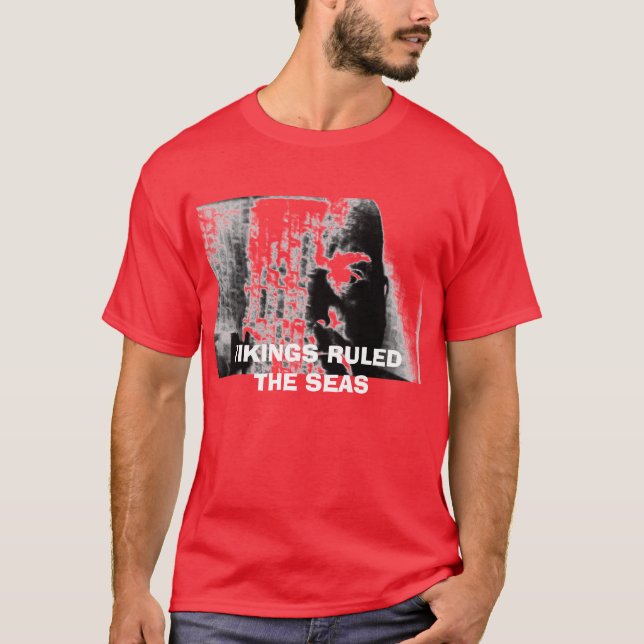 T-SHIRT VIQUINGUES ORDENARAM OS MARES (Frente)