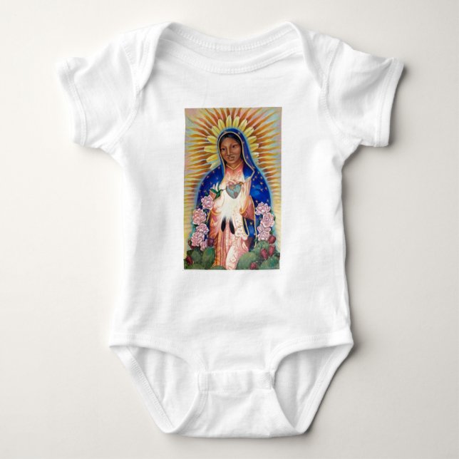 T-shirt Virgem Maria - Nossa Senhora de Guadalupe (Frente)