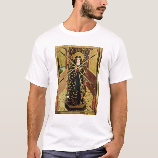 T-shirt Virgin de sete amarguras do altar da abóbada, 1499 (Frente)