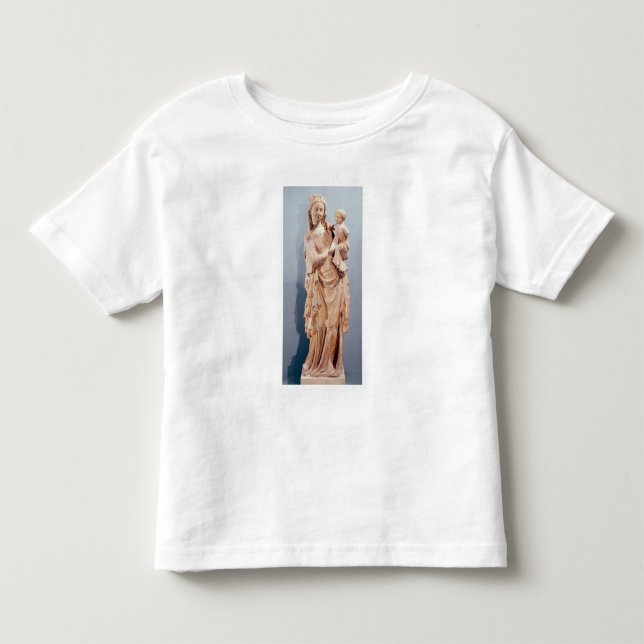 T-shirt Virgin e criança (Frente)