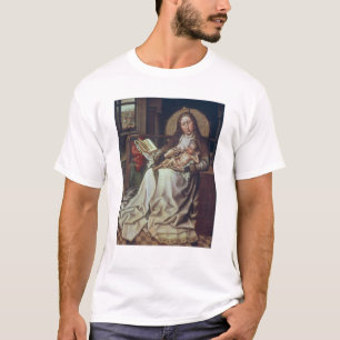 T-shirt Virgin e criança antes de um Firescreen, c.1440