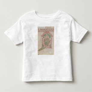 T-shirt Virgin e criança com St Gregory o excelente