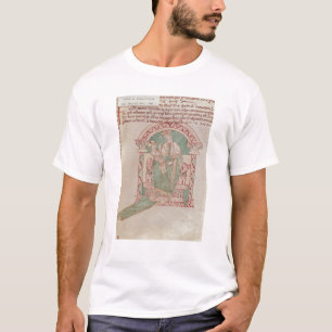 T-shirt Virgin e criança com St Gregory o excelente