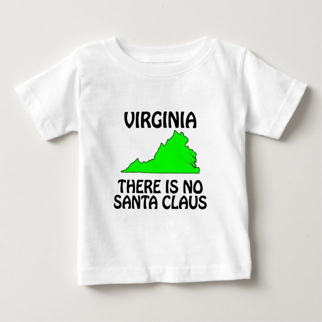 T-shirt Virgínia - Não Existe Papai Noel (Frente)