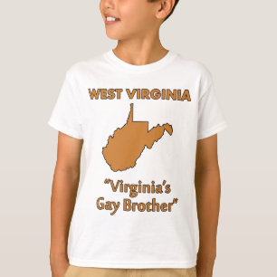 T-shirt Virgínia Ocidental - O Irmão Gay da Virgínia