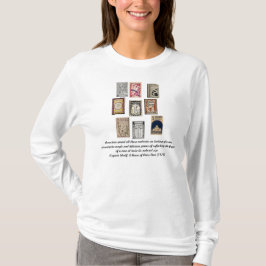 T-shirt Virginia Woolf Books
