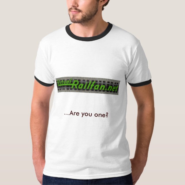 T-shirt virtual de Railfan (Frente)