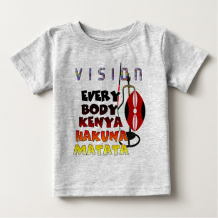 T-shirt Visão De Todos Quênia Hakuna Matata