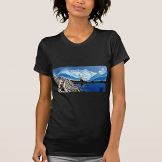 T-shirt Visão Panorâmica De Annapurna Mountain Nepal