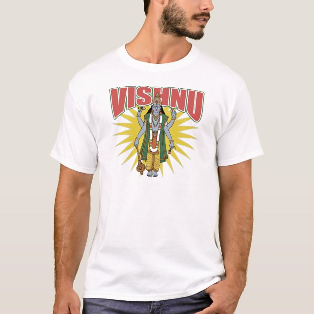 T-shirt Vishnu Hindu (Frente)