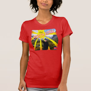 T-shirt Visite a Coreia do Norte