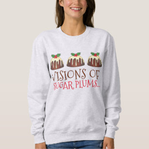 T-shirt Visões da Ameixa de Açúcar Pudim de Ameixa