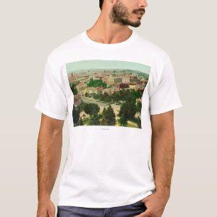 T-shirt Vista aérea da cidade