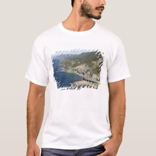 T-shirt Vista aérea da Sea Cliff Bridge perto de Wollongon