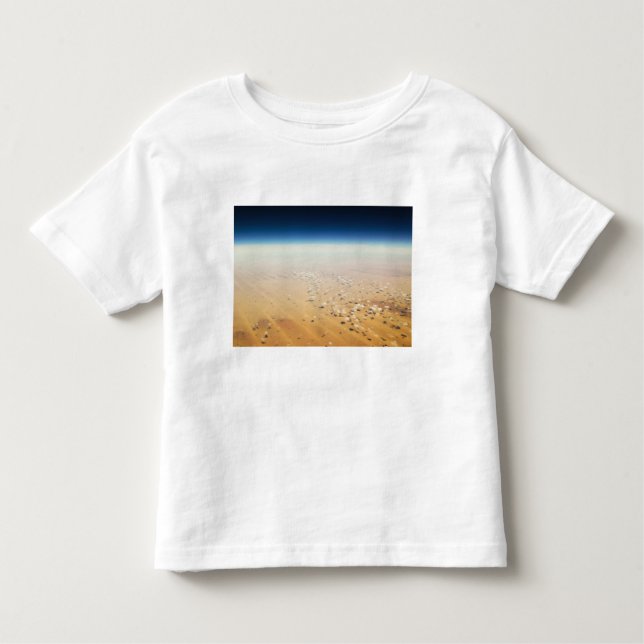 T-shirt Vista aérea de um deserto (Frente)