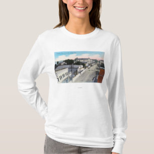 T-shirt Vista aérea do CityAntioch, CA