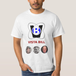 T-shirt Vista Bill com tudo