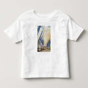 T-shirt Vista da avenida de Bandeira, a feira 1934 de