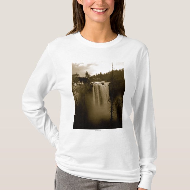 T-shirt Vista da cachoeira (Frente)