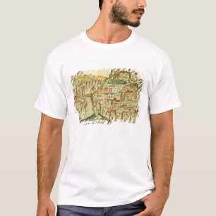 T-shirt Vista da cidade de Cracow (Kracow), do Nure