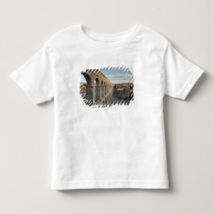 T-shirt Vista da cidade sobre Plaza Azoguejo & El Acueduct